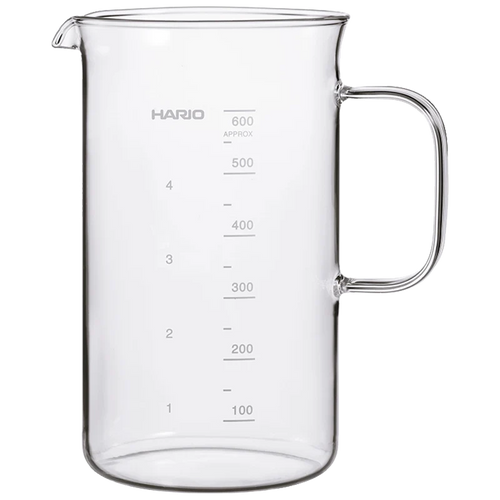 Hario Beaker Server 600Ml – Heatproof Glass Coffee Server